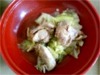 糖尿病食事 鶏肉、キャベツ